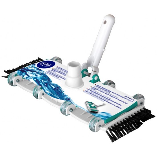 Tête de Balai 8 roues - Brosses latérales medium