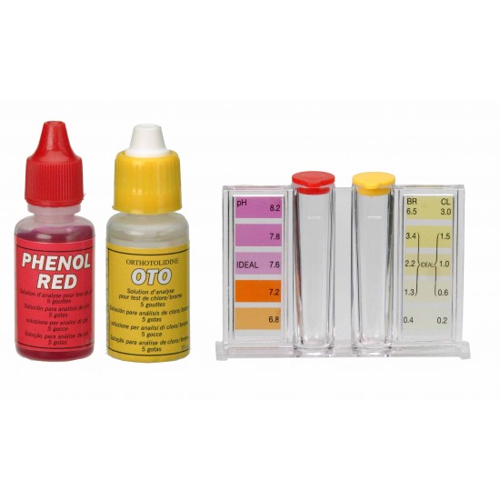Trousse chlore/brome + pH