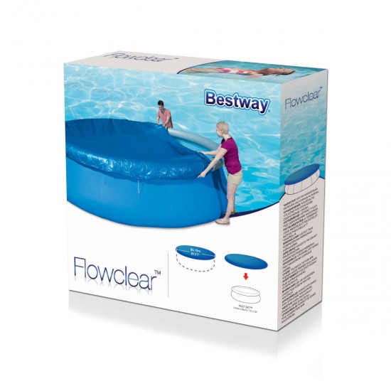 Bâche 4 saisons pour piscine - Ø 415 cm