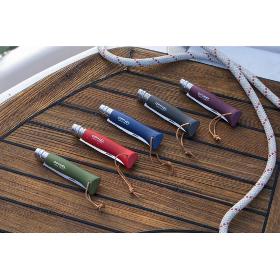 Couteau Opinel - N°8 Baroudeur Bleu foncé