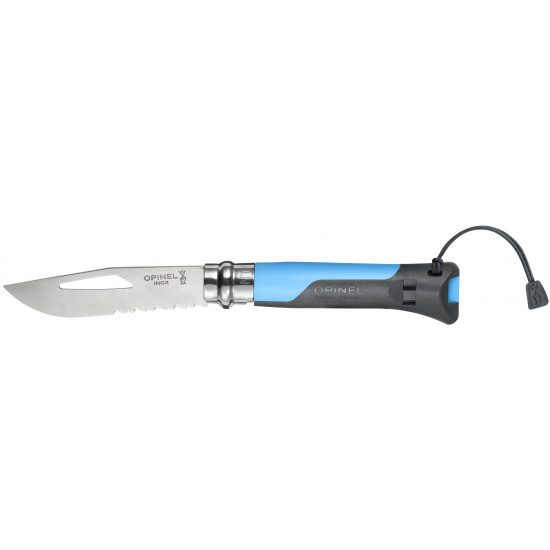 Couteau Opinel - N°8 Outdoor Bleu