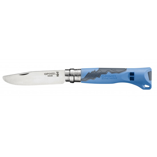 Couteau Opinel - N°7 Outdoor Junior Bleu