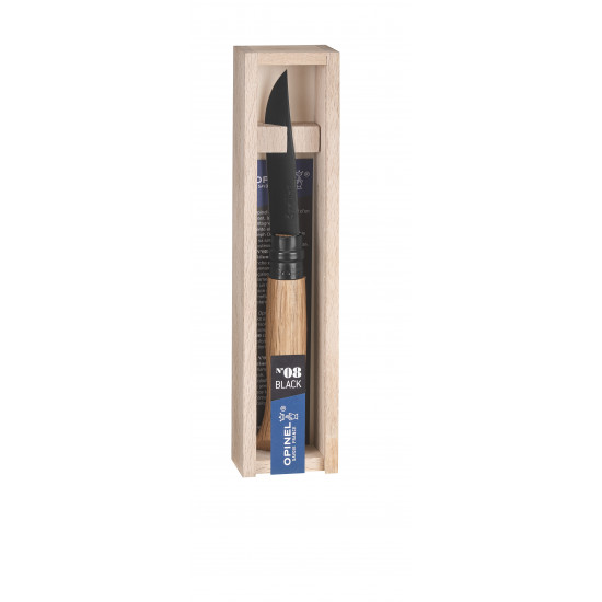 Couteau Opinel - N°8 Black Chêne Edition