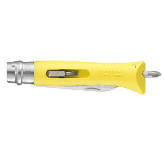 Couteau Opinel - N°9 Bricolage Jaune